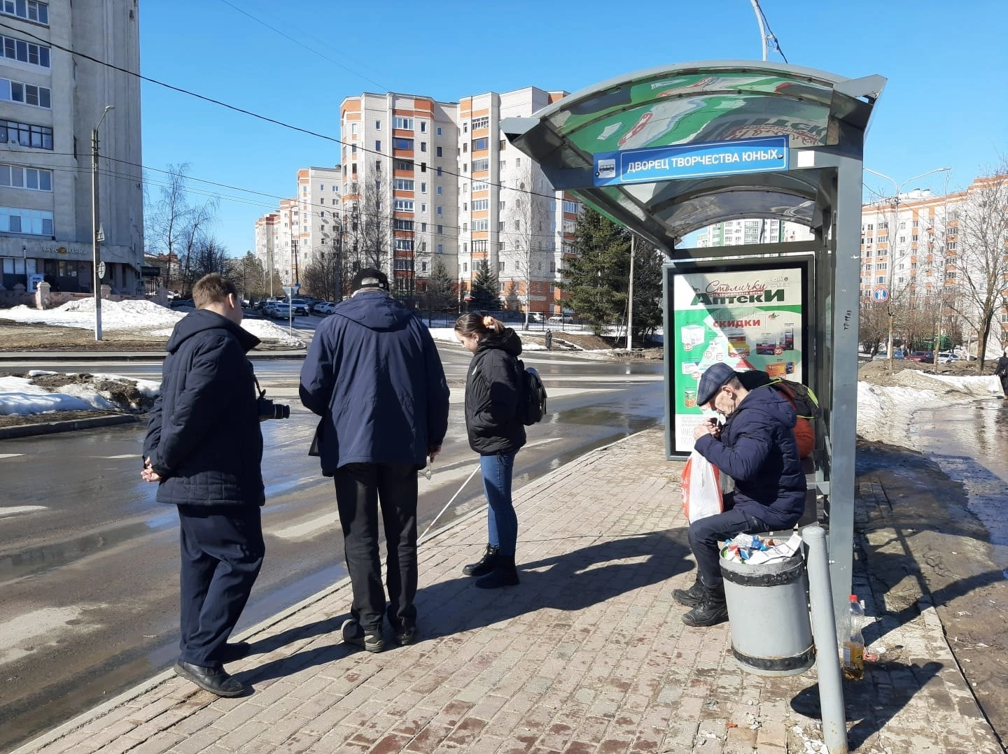 Инспекция остановочных пунктов общественного транспорта в г. Владимир